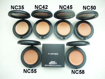 MAC Mineralize Foundation SPF15 Fond De Teint 10G 0.35Oz 6 Colors Whole set